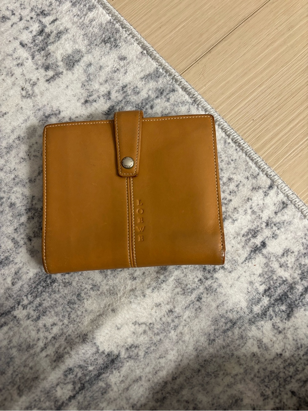 Loewe tan wallet